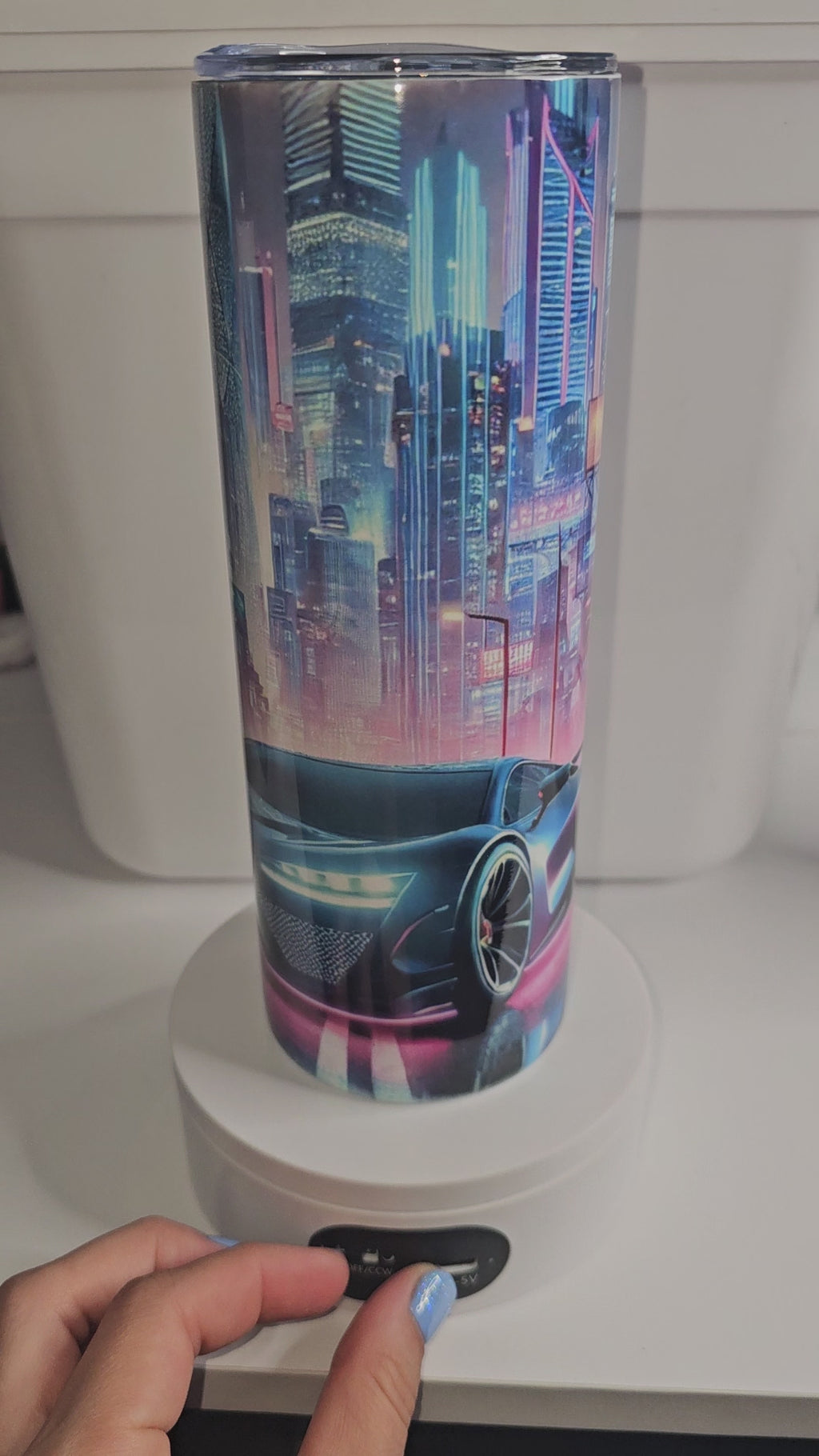20 oz exotic car tumbler