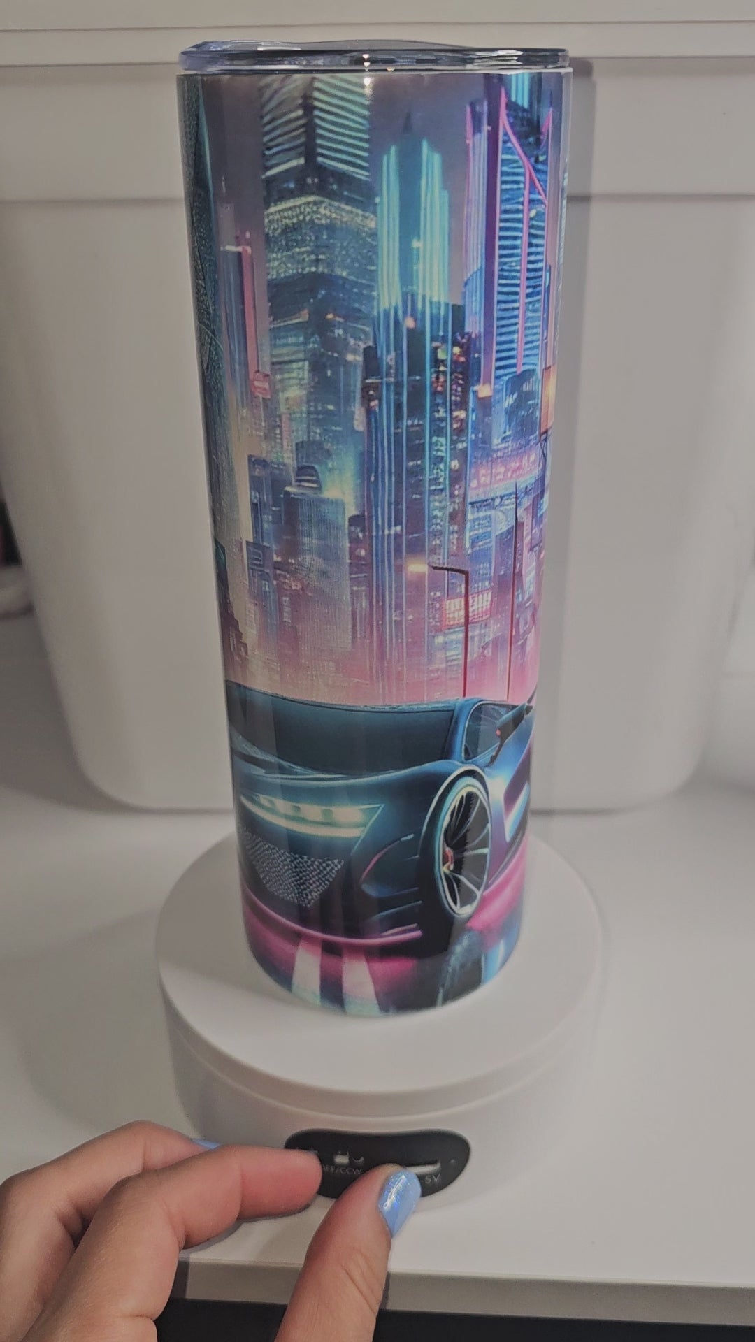 20 oz exotic car tumbler