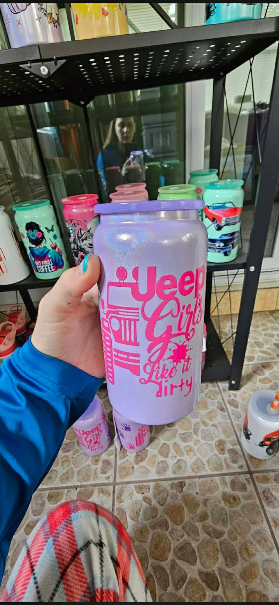 Jeep stainless steel cup