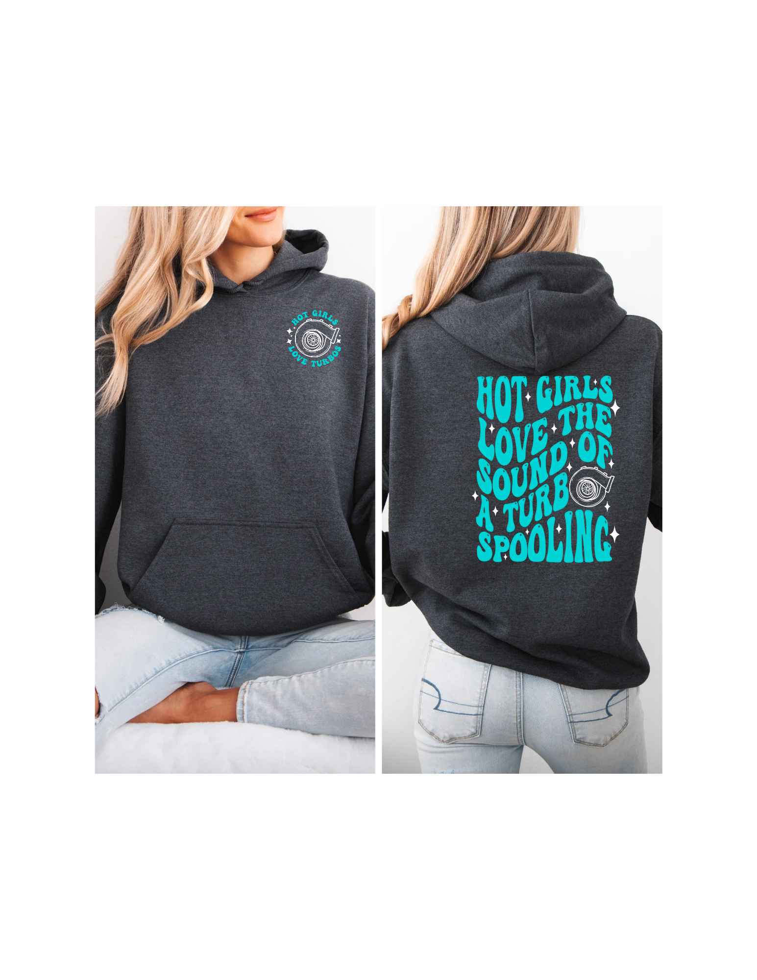 girls love turbos hoodie