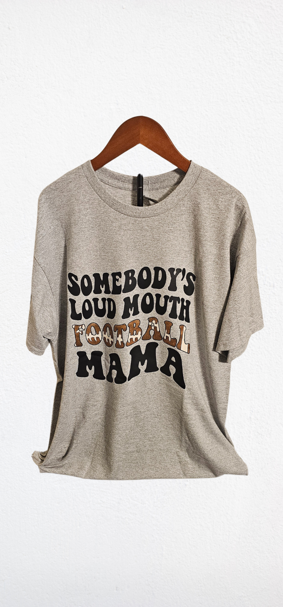 Football mama t-shirt