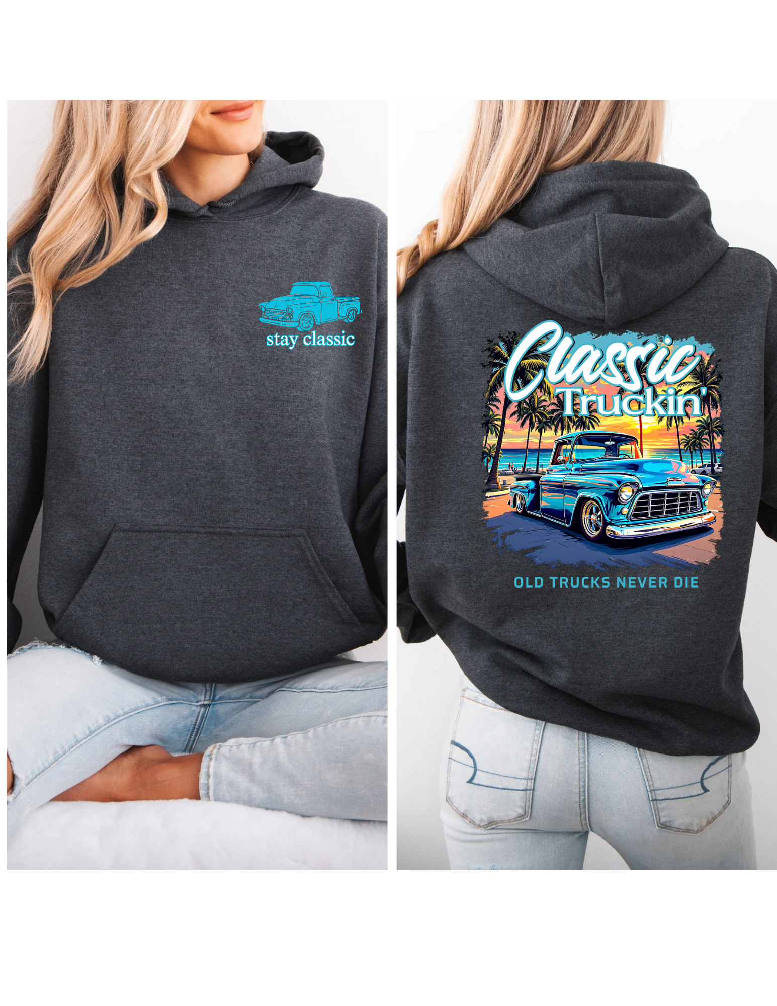 Classic trucking hoodie