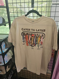 Catch ya later fishing shirt cream