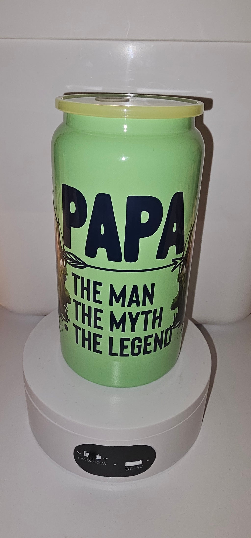 16 oz Papa stainless steel fishing cup